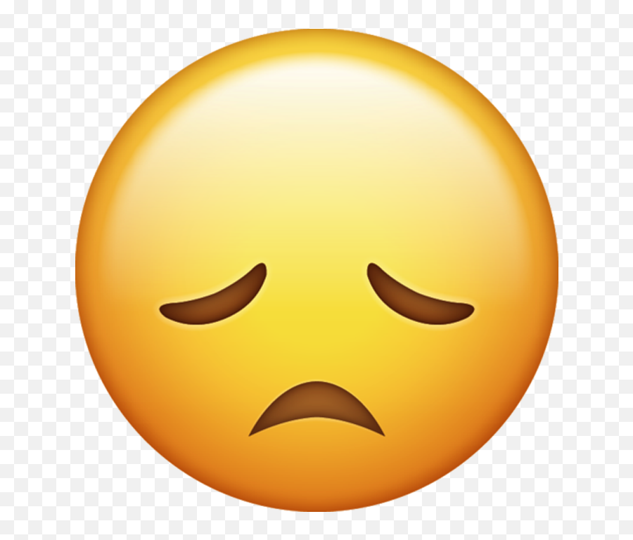 Smiley Emoticon Face Emoji Sad Face - Transparent Background Sad Face Emoji,Emoticons By Subreddit