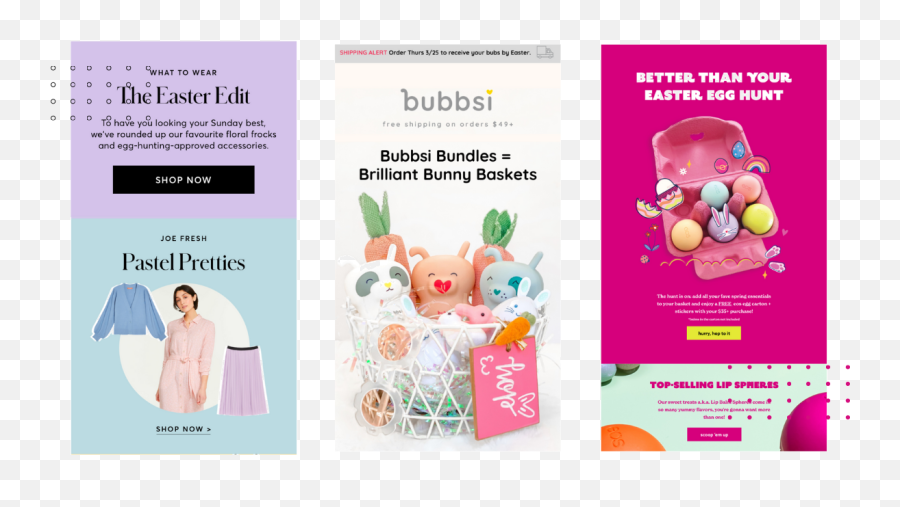 Templates Examples From - Easter Email Design Emoji,Emotion Hopping