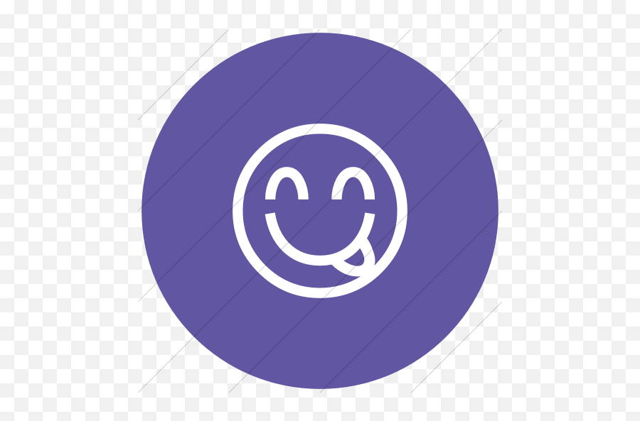 Iconsetc Flat Circle White - Dot Emoji,Food Emoticons