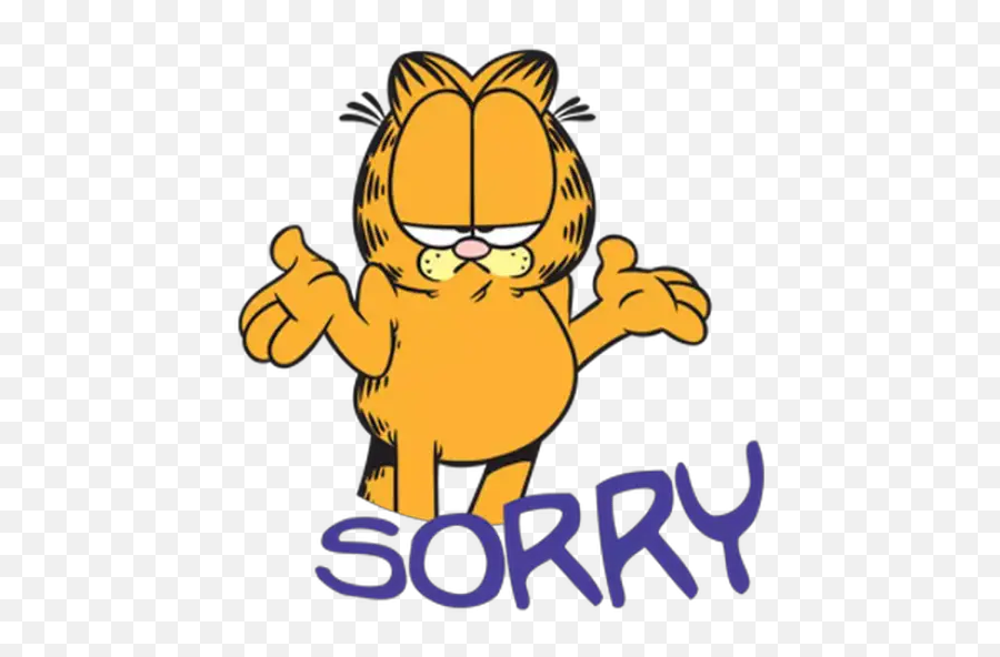 Garfield 2 Stickers For Whatsapp - Have Been On A Diet For 2 Weeks Emoji,Garfield Emojis For Android