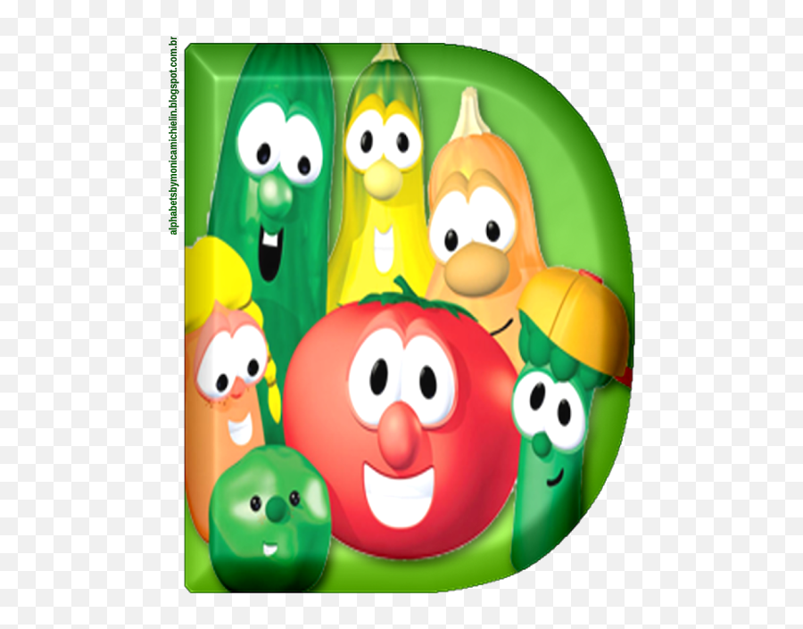 Os Vegetais - Veggietales Directv Emoji,Ma Emoticon Flag