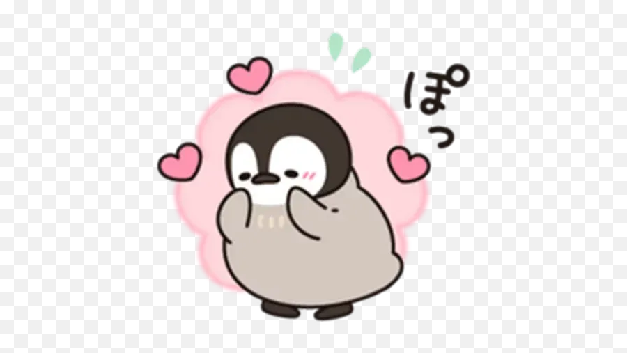 Little Penguin Whatsapp Stickers - Stickers Cloud Girly Emoji,Pinguin Emoji