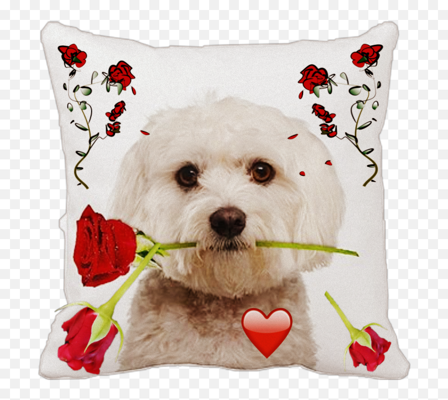 Largest Collection Of Free - Toedit Malta Stickers Garden Roses Emoji,Puppy Emoji Pillow