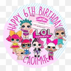Lol Doll - Lol Girls Cake Topper Emoji,Emoji Cake Kit