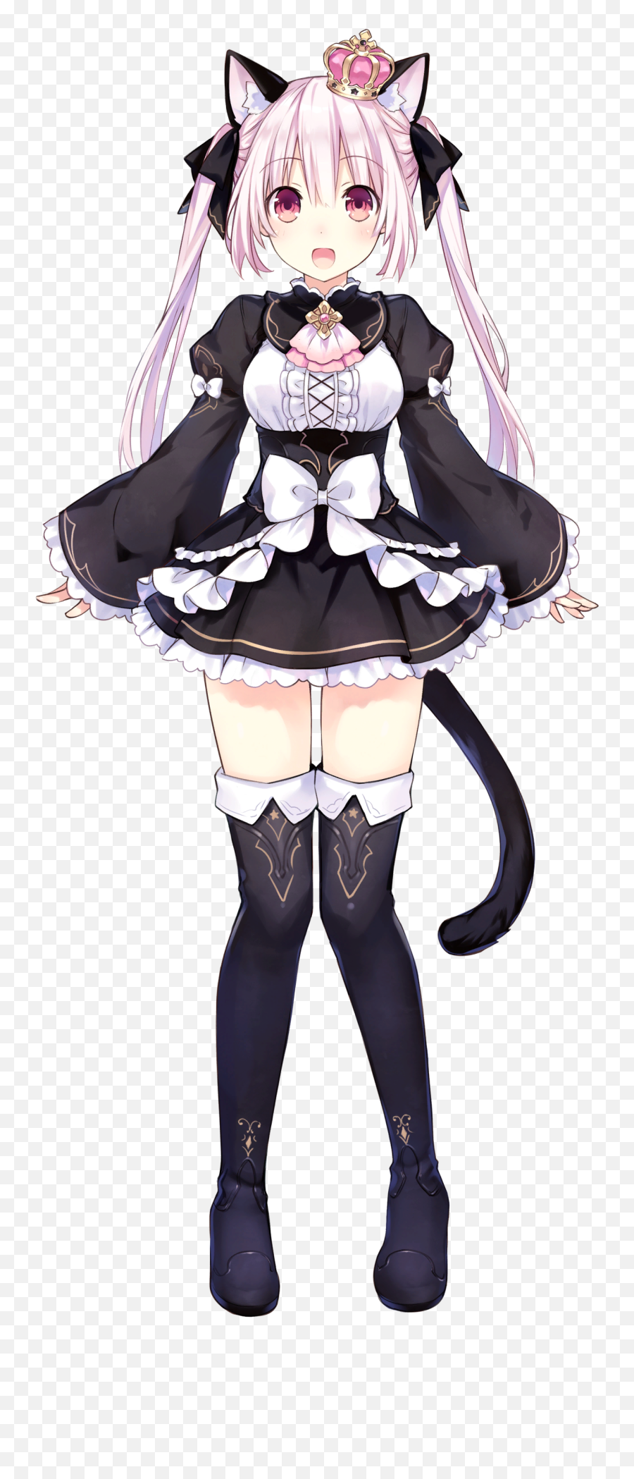 Black Cat Princessu2020 Hyperdimension Neptunia Wiki Fandom Emoji,Dark Goth Music Raw Emotion