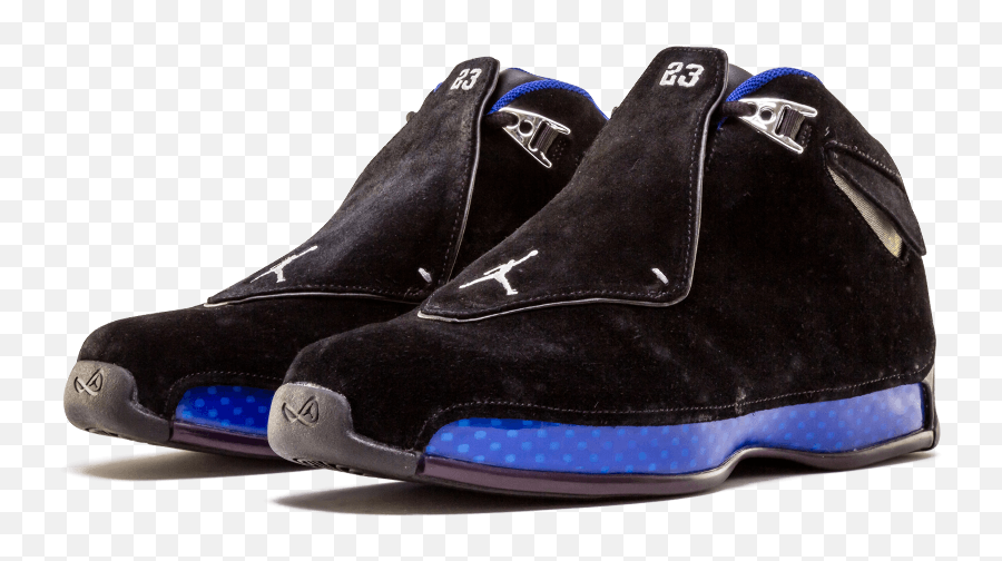 The Daily Jordan Air Jordan 18 Blacksport Royal - 2003 Emoji,Emojis 2003