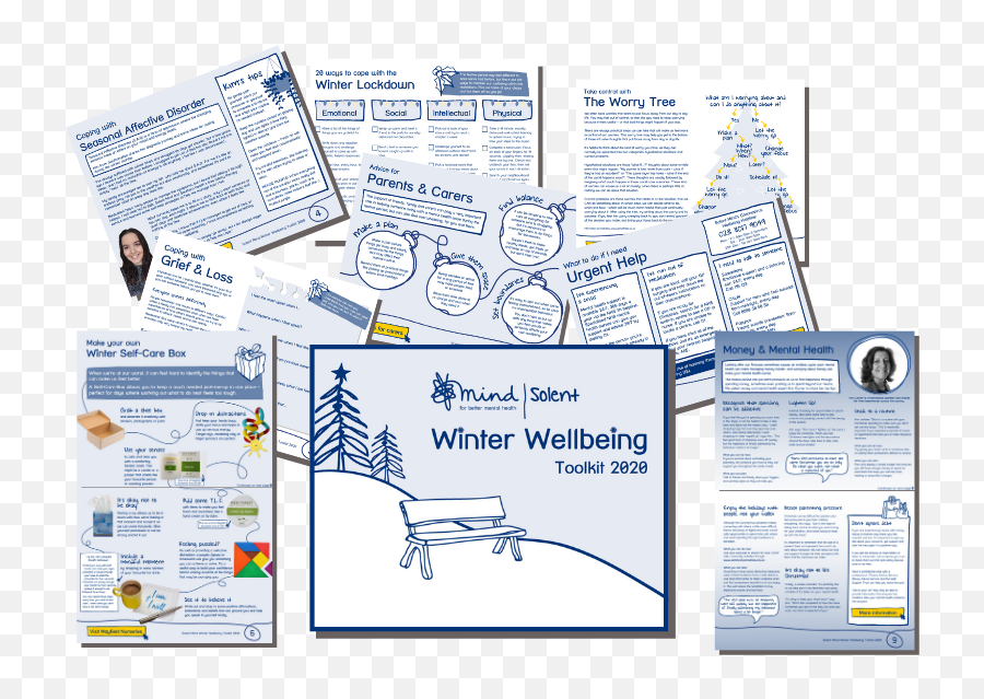 Download Our New Winter Wellbeing Toolkit Solent Mind News Emoji,Winter Emotions
