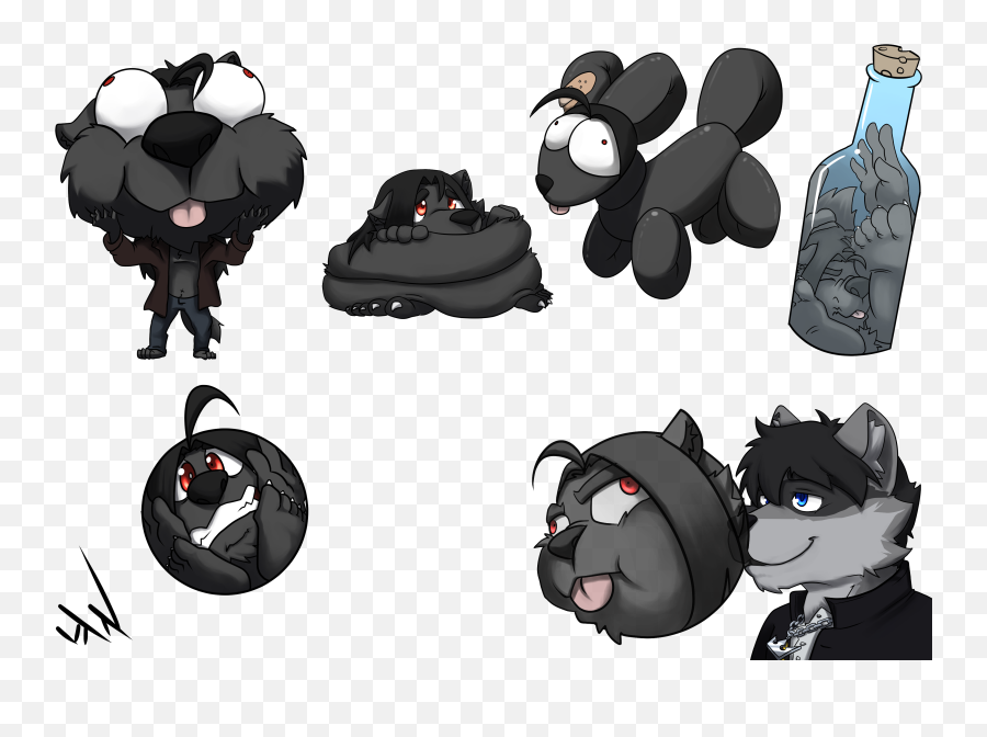 Tf Tuesday Vandroiy By Keybladeraccoon - Fur Affinity Dot Emoji,Bicept Emoji