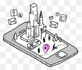 Location Based Services International Cartographic Association - Location Based Services Emoji,Non Euclidean Emotions