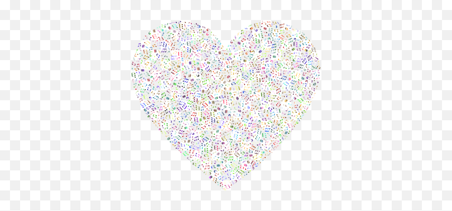 200 Heart Icon Vector - Pixabay Pixabay Muzyka Kocham Muzyke Serce Nutki Obrazki Emoji,Emoticons Music Notes