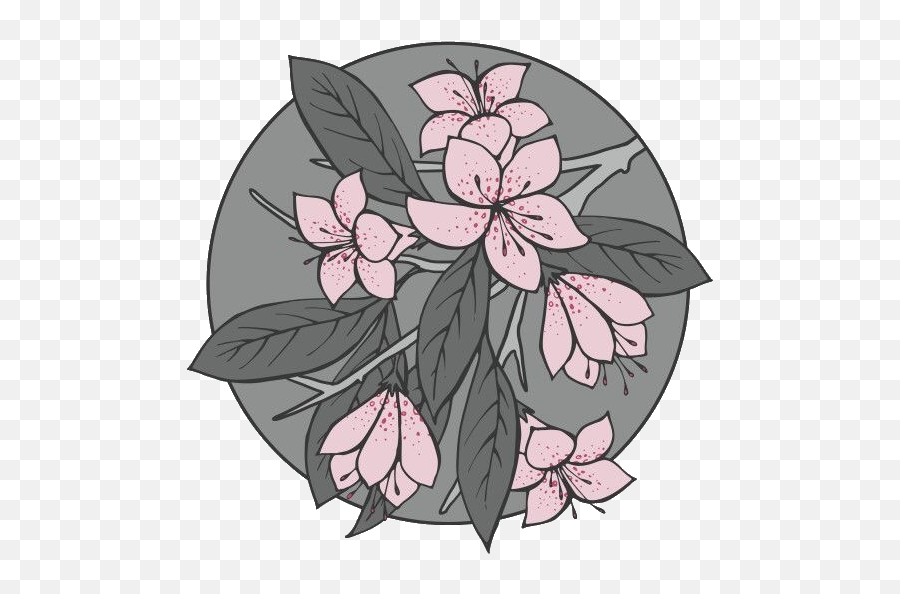 Aesthetic Dull Greyaesthetic Sticker By Lilia - Floral Emoji,Dull Emoji