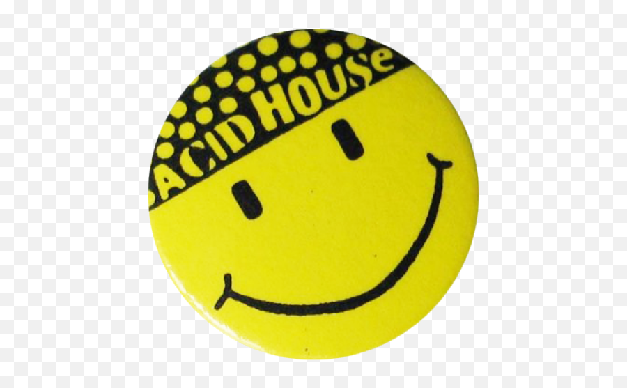 Manchester Digital Music Archive - Acid House Badge Emoji,Pinned Emoticon