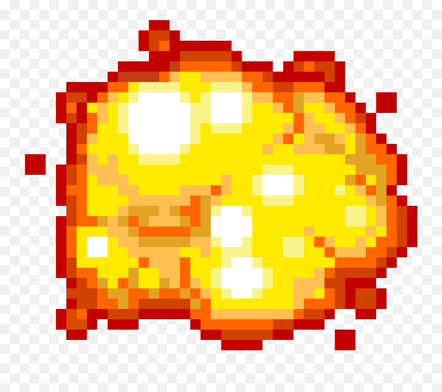 Pixel Art Explosion Png Png Image With - 8 Bit Explosion Png Emoji,Guess The Emoji