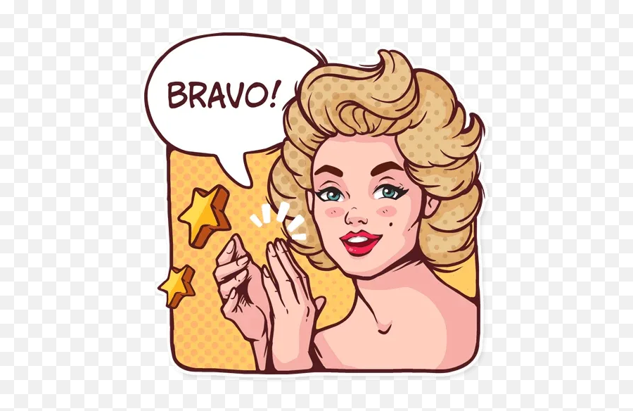 Marilyn Stickers Set For Telegram - Marilyn Monroe Emoji,Marilyn Monroe Emoji