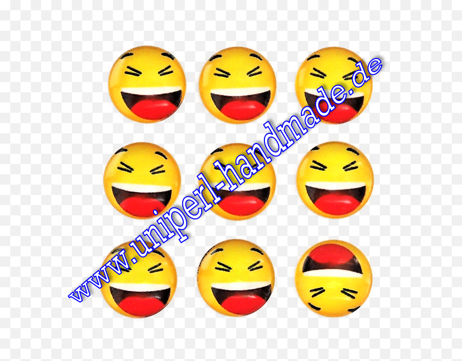 Emoji Cabochon 14 Mm Smiling Face - Happy,Mouth Emoji