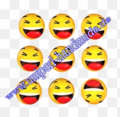 Emoji Cabochon 14 Mm Smiling Face - Happy,Mouth Emoji