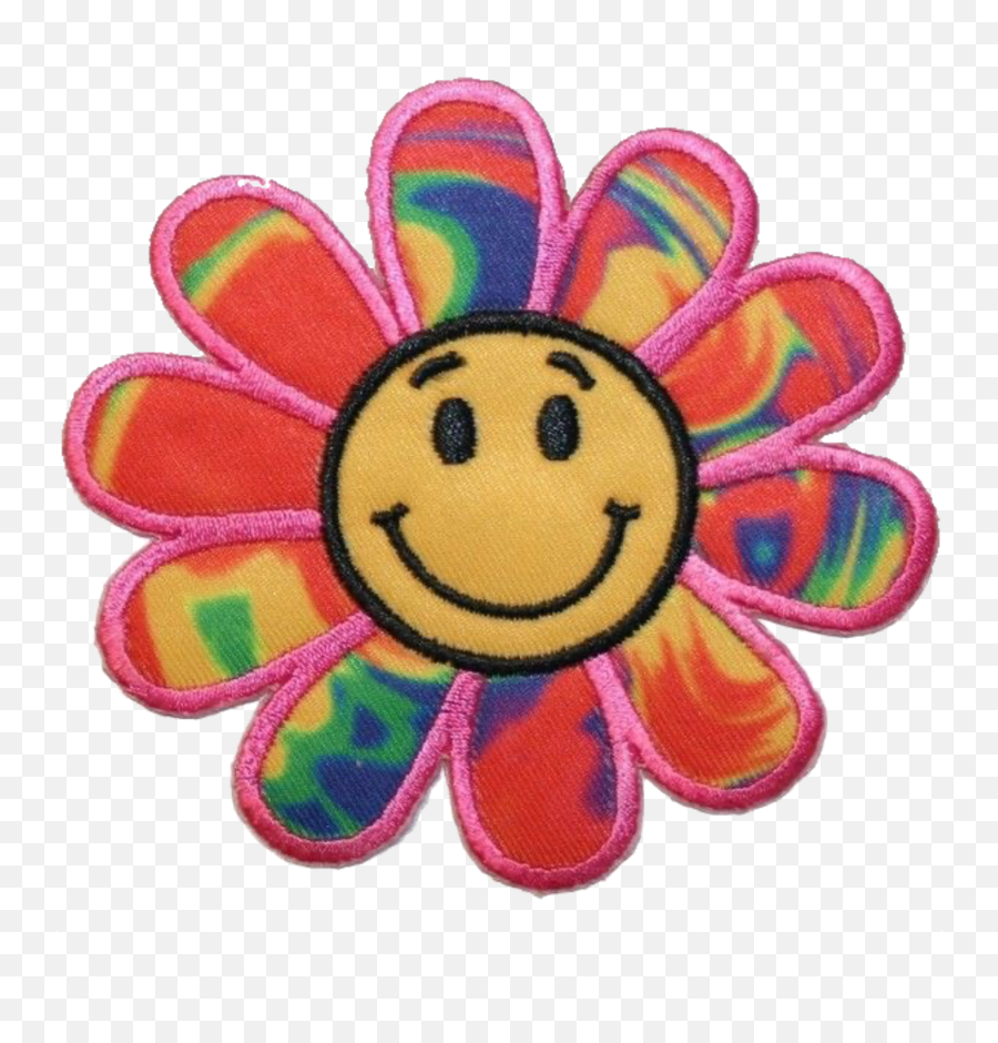 Sticker - Hippie App Icons Aesthetic Emoji,Peace Hippy Smiley Emoticon