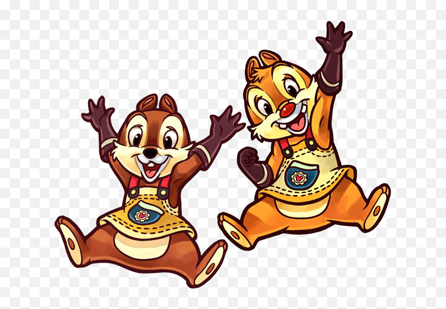 Chip And Dale Kingdom Hearts Free Image - Kingdom Hearts Chip N Dale Emoji,Expressing Emotion Chips