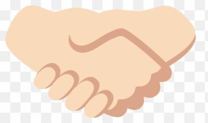 Handshake Emoji Png - Whatsapp Emoji Handshake Full Size Horizontal,Whatsapp Emoji