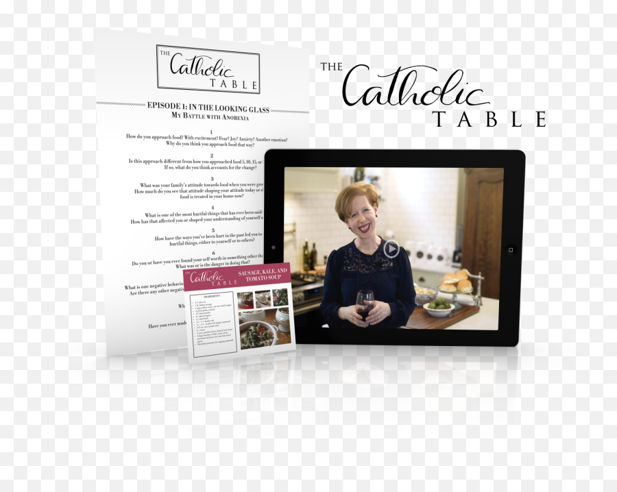 The Catholic Table Video Series - Web Page Emoji,Movie Food Emotion