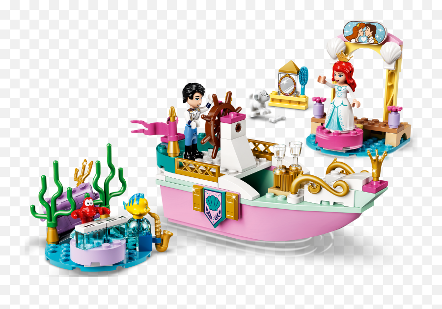 Arielu0027s Celebration Boat - Lego 43191 Emoji,Little Mermaid Sketches Ariel Emotions