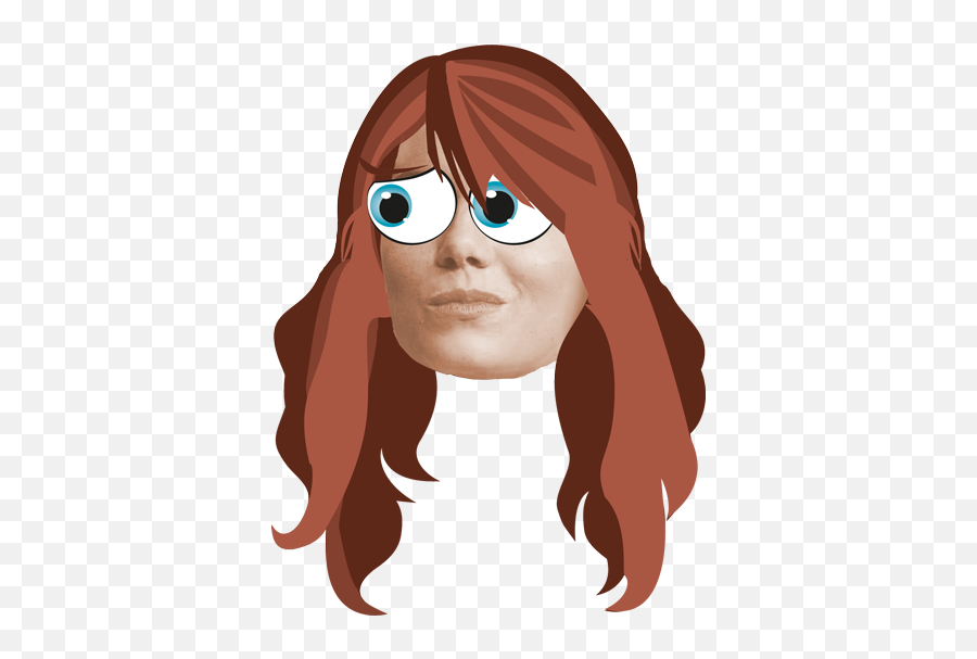 An Emma Stone Emoji For Every Emotion - Hair Design,Red Head Emoji