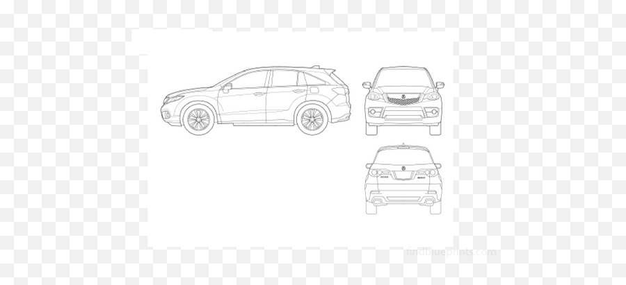Download Drawing 2005 Acura Tl Sedan In - Compact Sport Utility Vehicle Emoji,Acura Tl Type S Work Emotion
