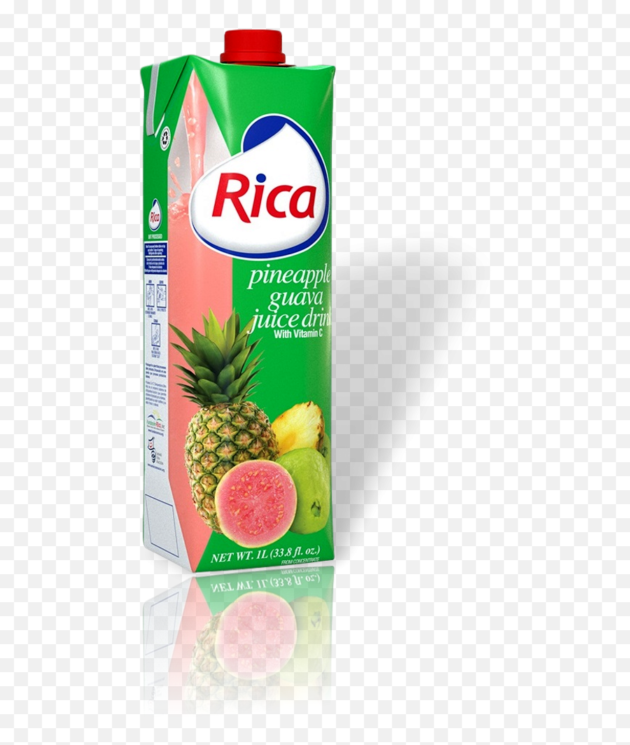 Rica Guava And Pineapple Juice 33 - Jugo De Guayaba Rica Emoji,Pineapple Emotions