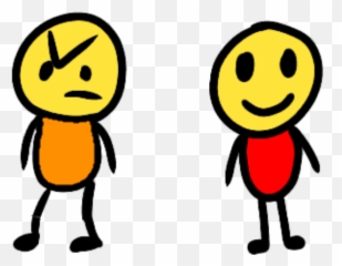 Mr Happy U0026 Mr Not Happy The Shadow Realm Wiki Fandom - Happy Emoji,Emoticon Looking Left And Right