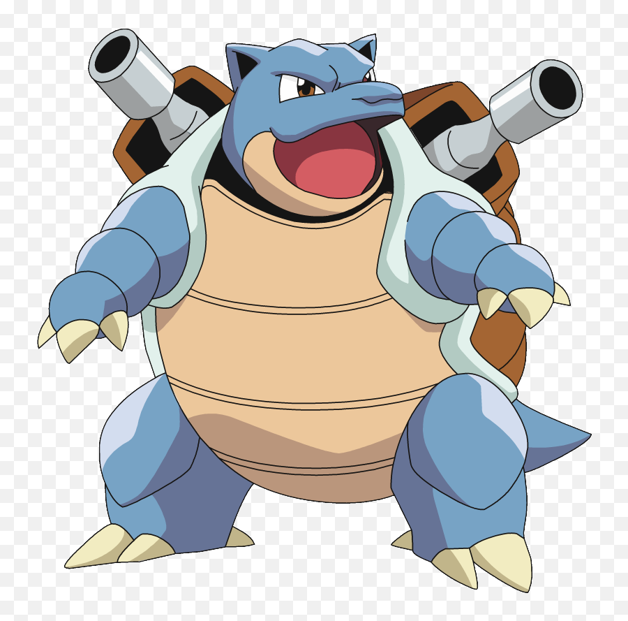 Anime Pokemon Png Photos Png Mart - Pokemon Blastoise Emoji,Squirtle Emojis