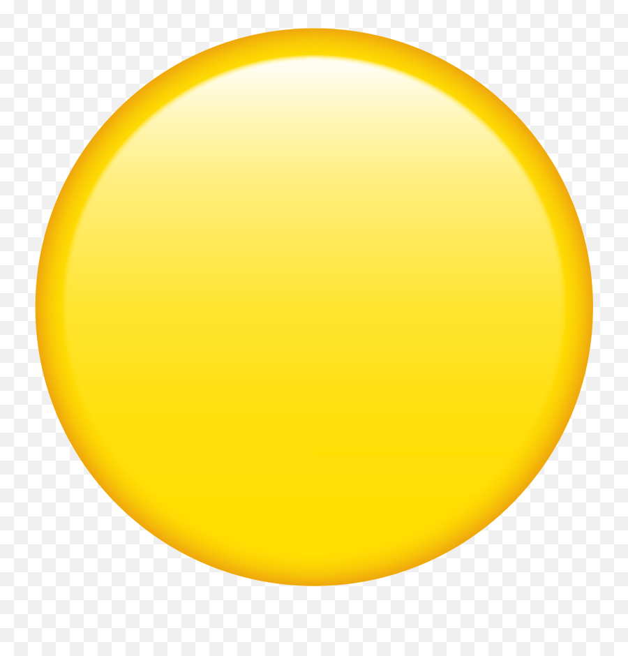 Emoji - Iconglossy2533symbolsgeometricyellowcircle Color Gradient,Emoji Symbols