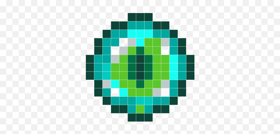 Ender Pearl Png - Minecraft Eye Of Ender Emoji,Minecraft Pixel Art Templates Emojis