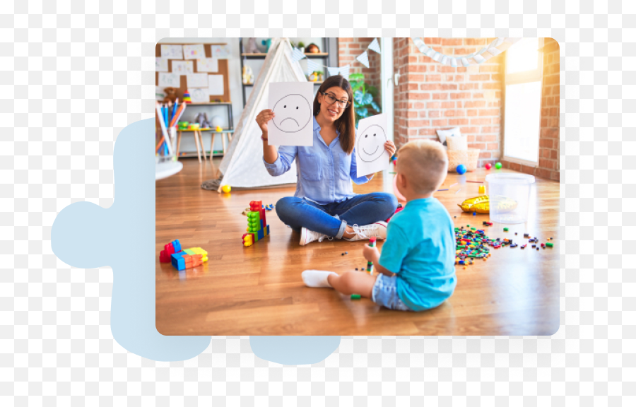 Behavior Frontiers U2014 Applied Behavior Analysis Aba Treatment - Therapist Child Emoji,Teaching The Proud Emotion To Toddler