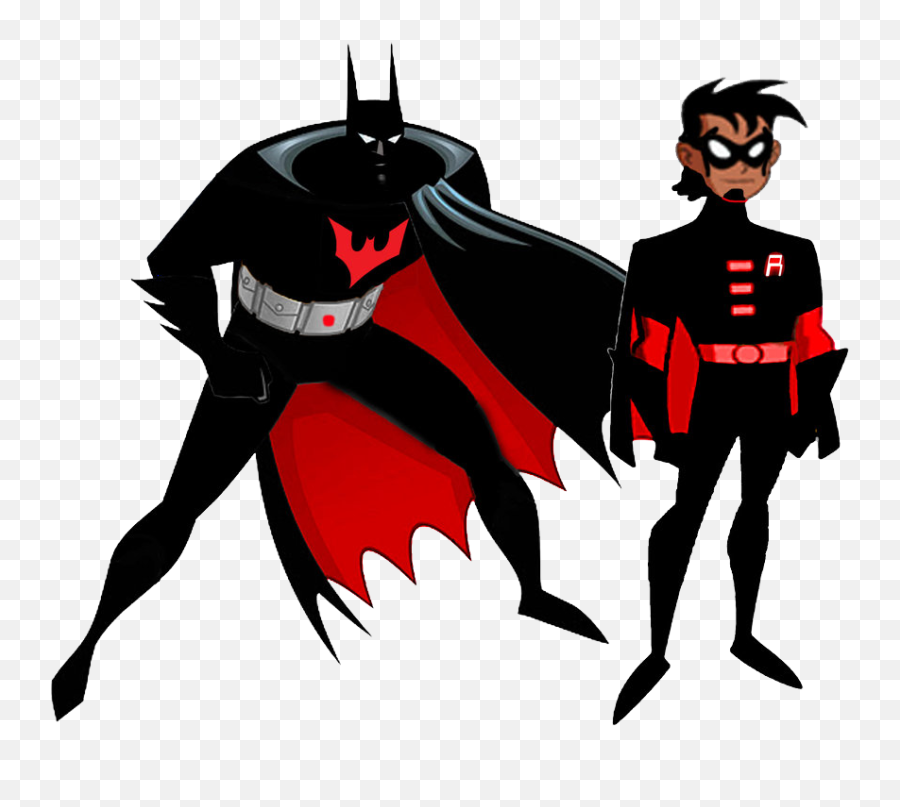Batman And Robin Beyond By Stick Man Clip Art - New Adventures Of Batman Batman Emoji,Stick Man Emoji
