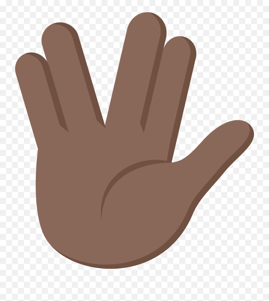 Vulcan Salute Emoji Clipart Free Download Transparent Png,Finger Emoticon Meaning Iphone