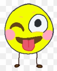Winky - Happy Emoji,Wink Tongue Emoji