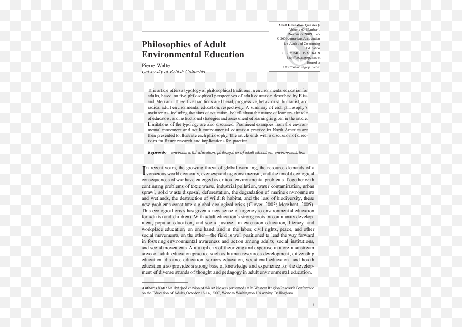 Pdf Philosophies Of Adult Environmental Education Pierre Emoji,Children's Stories About Emotions Caldicott