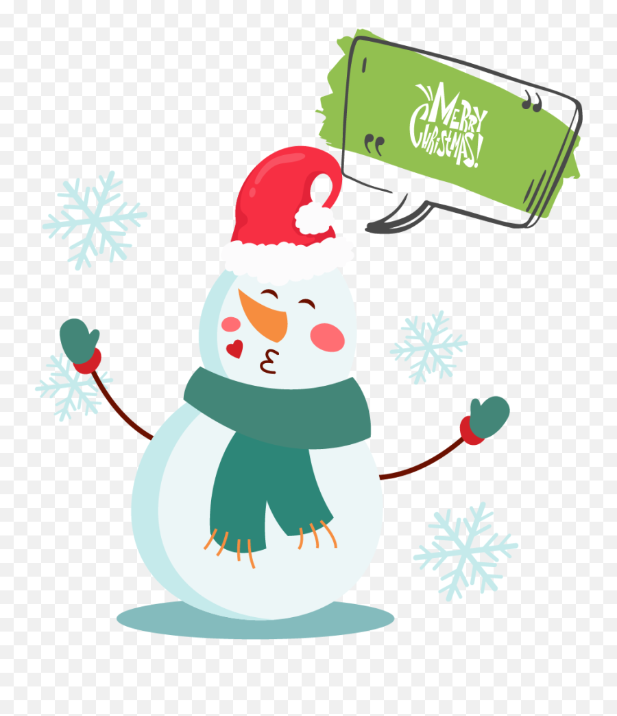 Snowman With Christmas Quotes Graphic By Zia Studio Emoji,Snowman Tree Emoji