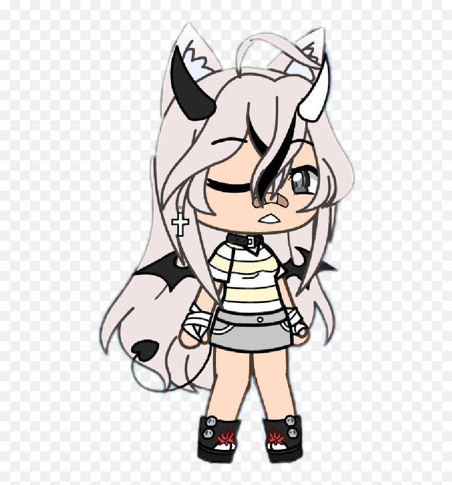 Gachalife Gacha Girl Hot Sticker By I Love Anime - Gacha Girl Emoji,Hot Girl Emoji