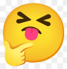 Emoji Mashup Bot On Twitter Thinking Squinting - Happy,Retweet Emoji