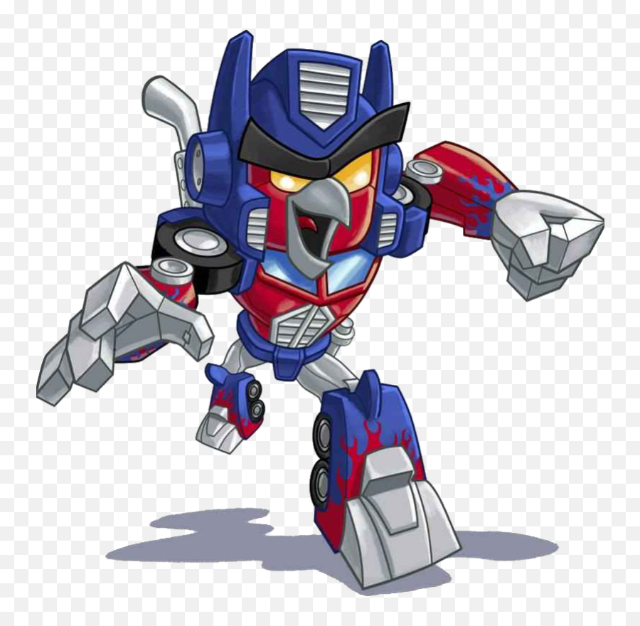 Image Optimus Prime Red Running Transpa Png Angry Birds Emoji,Transformer Emoji