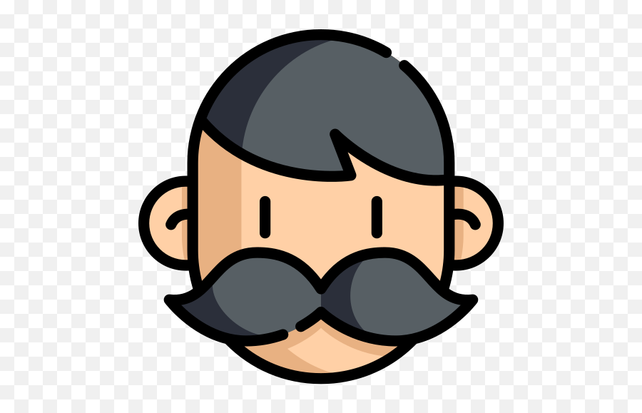 Moustache - Free User Icons Emoji,Cool Beard Emoji