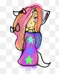 Wolf Girl Dressup - Girly Emoji,Purple Devil Emoji Costume