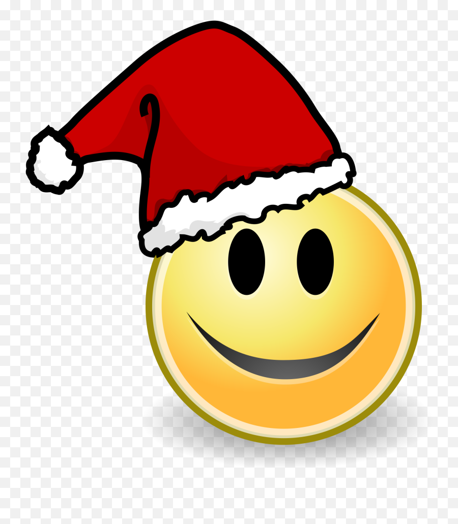 Fileface - Smilechristmassvg Wikipedia Christmas Smiley Face Transparent Png Emoji,List Of Emoticons And Meanings