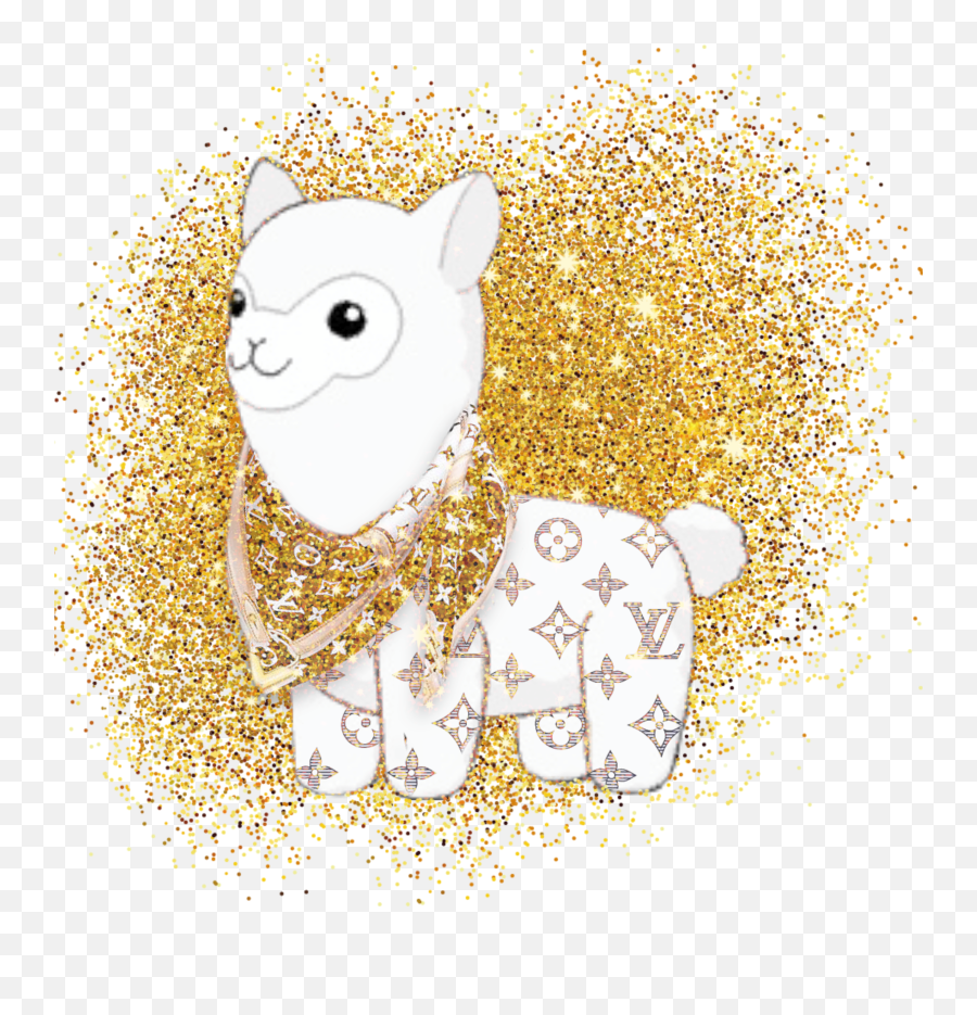 Lama Fancy Sticker By Hillary Marek Emoji,Drama Llama Emoji