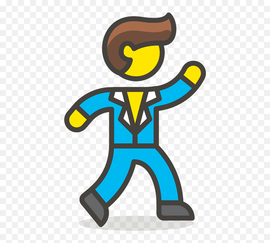 Man Dancing Free Icon Of 780 Free Vector Emoji - Emojis De Un Hombre Bailando,Dance Emoticon