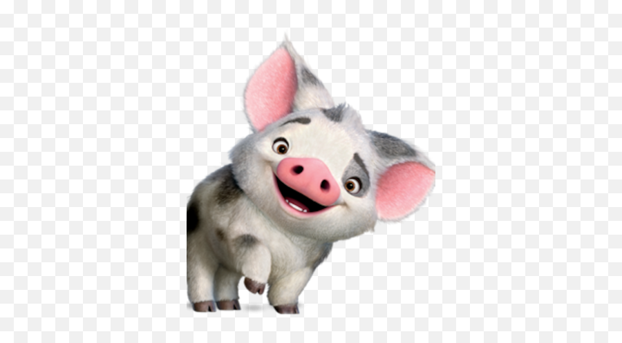 Pua - Personagens Moana Baby Png Emoji,Pig Nose Emoji