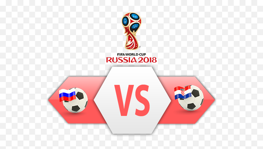 Fifa World Cup 2018 Quarter - Finals Russia Vs Croatia Png Will Win The Trophy Emoji,Croatia Flag Emoji