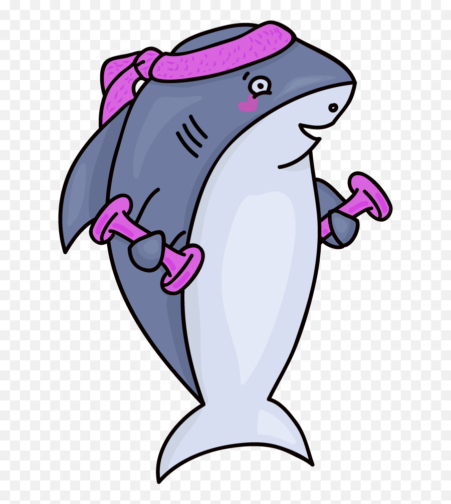 Exerciseshark - Shark Emote Discord Emoji,Shark Emoji
