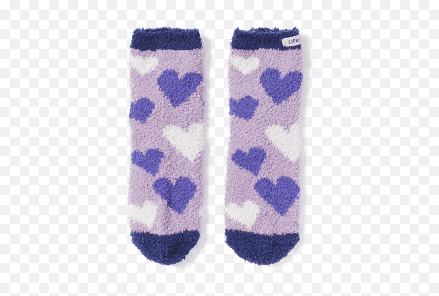 Accessories Heart Toss Snuggle Socks Life Is Good - Unisex Emoji,Emoji 37 Answers